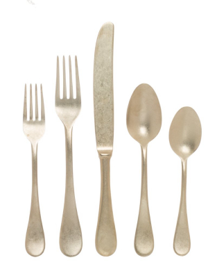 Vintage Champagne Flatware Set