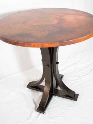 Vestal Bar Table - Gold Vein & Natural Copper