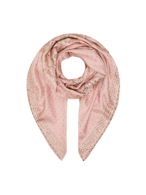 Large Square Scarf Luxe Pink