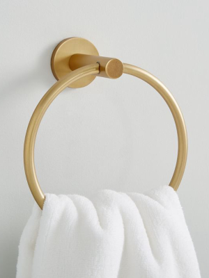 Modern Overhang Towel Rings