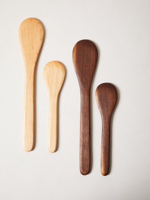 Wooden Paddle Spoon