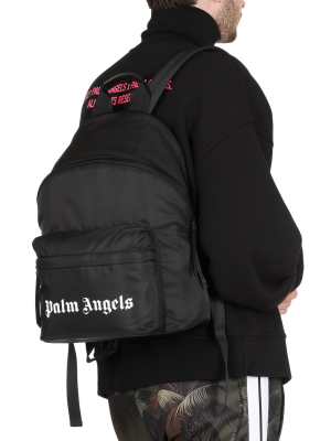 Palm Angels Logo Printed Backpack