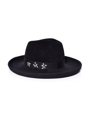 Hutton Hat In Black