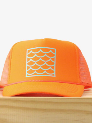 Icon Trucker Hat Orange