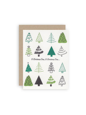 O Christmas Tree Card