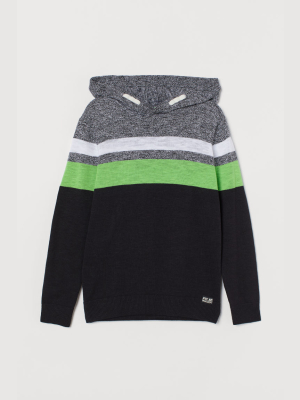 Fine-knit Hoodie