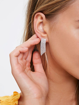 Rhinestone Drop Earrings