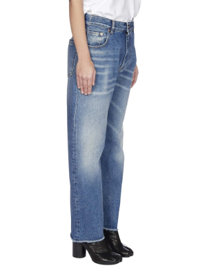 Mm6 Maison Margiela Mid Rise Jeans