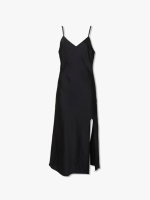 Side Slit Midi Dress