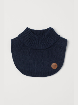 Knit Turtleneck Collar