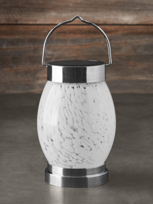 Solar Glass Lantern, Oval