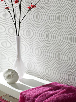 Curvy Effect Wallpaper Print Design By Graham And Brown