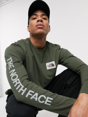 The North Face Westbrae Long Sleeve T-shirt In Green