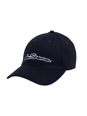 3d-embroidered Baseball Hat - Navy