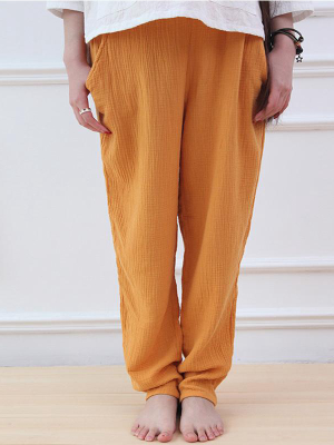 Casual Cotton And Linen Pants (8 Colors)
