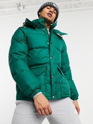 The North Face Sierra Down Parka Jacket In Green