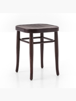 Gebruder Thonet Vienna 144 Bentwood Stool By Gtv - Veneer