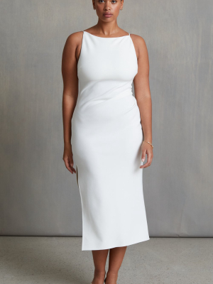 Be Mine Tuck Dress - Ivory