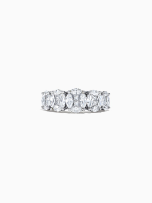 Effy 14k White Gold Diamond Ring. 2.25 Tcw