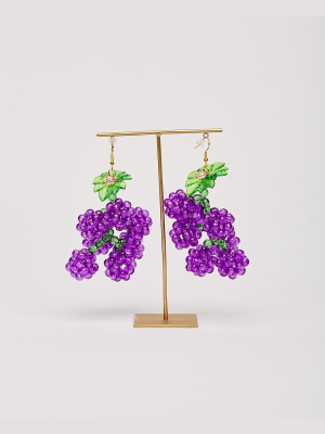 Grape Slushie Earrings