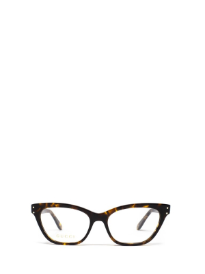 Gucci Eyewear Cat Eye Frame Glasses