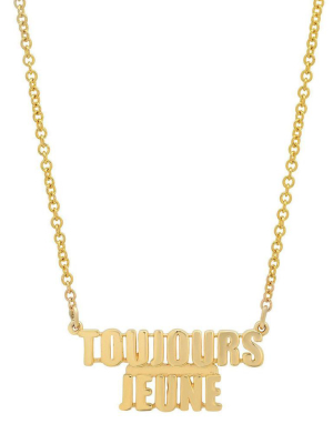 Toujours Jeune Necklace