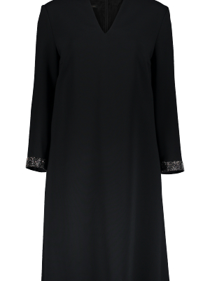 Long Sleeve Duava Dress Black