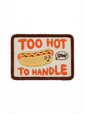 Hot Dog Embroidered Patch