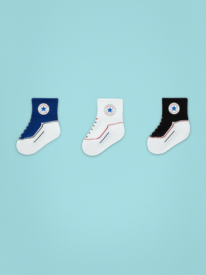 3-pack Infant Chucks Socks