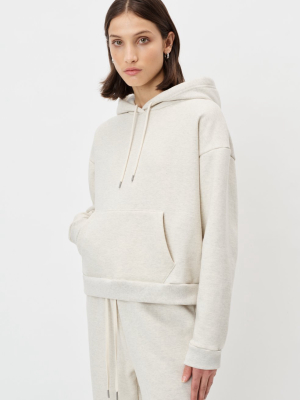 Cashmere Fleece Alma Hoodie / Heather Ash