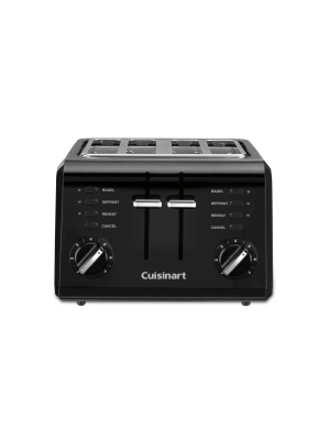 Cuisinart 4 Slice Toaster - Black - Cpt-142bk