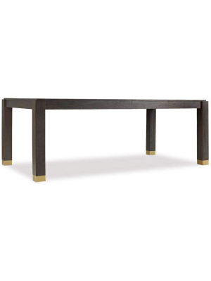 Curata Rectangle Dining Table With 2 X 20" Leaves