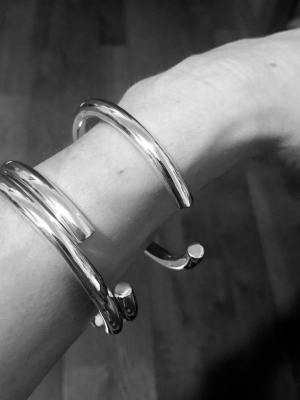 Lane Cuff In Sterling Silver