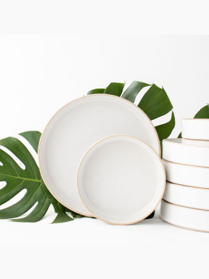 Convivial Straight Salad & Dinner Plates