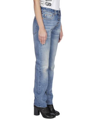 Mm6 Maison Margiela Straight-leg Jeans