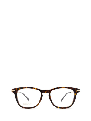 Gucci Eyewear Rectangular Frame Glasses