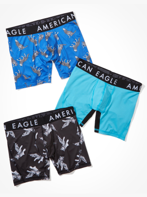 Aeo 6" Flex Boxer Brief 3-pack