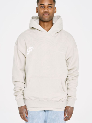 Lares Oversized Hoodie Whisper White