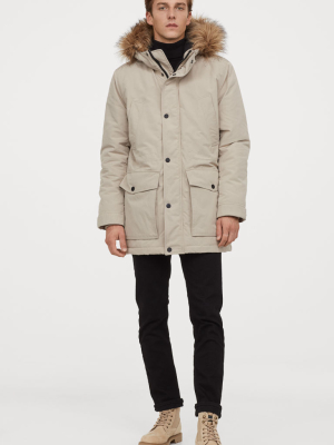 Padded Parka With Hood