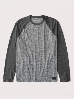 Long-sleeve A&f Air Knit Tee