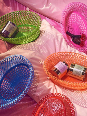 Plastic Fruit Basket - Multicolor
