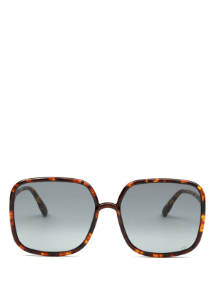 Dior Eyewear Square Oversize Sunglasses