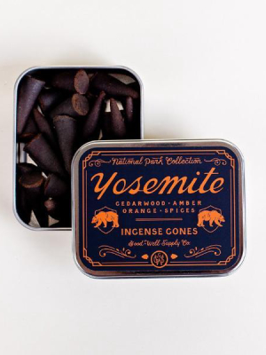 Yosemite Incense Cones