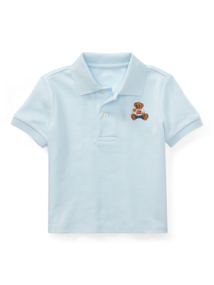 Polo Bear Cotton Polo Shirt