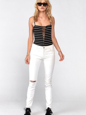 Bianca Bodysuit (stripe Rib)