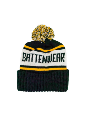 Logo Beanie, Dark Green