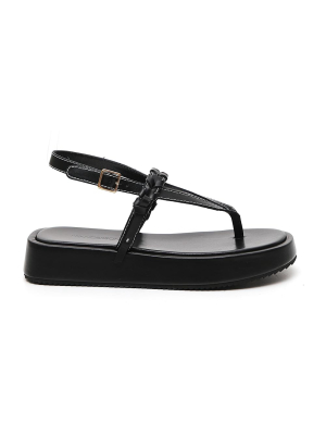 Jw Anderson Braided Detail Platform Sandals