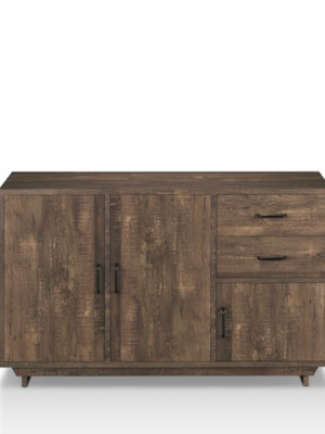 Iohomes Frakes Contemporary Buffet Table Natural Tone - Homes: Inside + Out