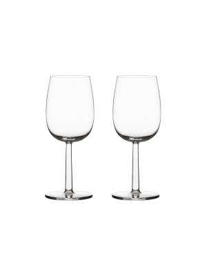 Raami White Wine Glass Design By Jasper Morrisoni For Iittala