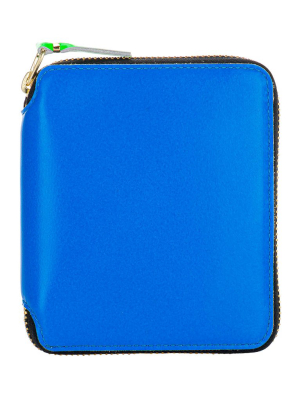 Comme Des Garçons Wallet Colour-block Zip Wallet